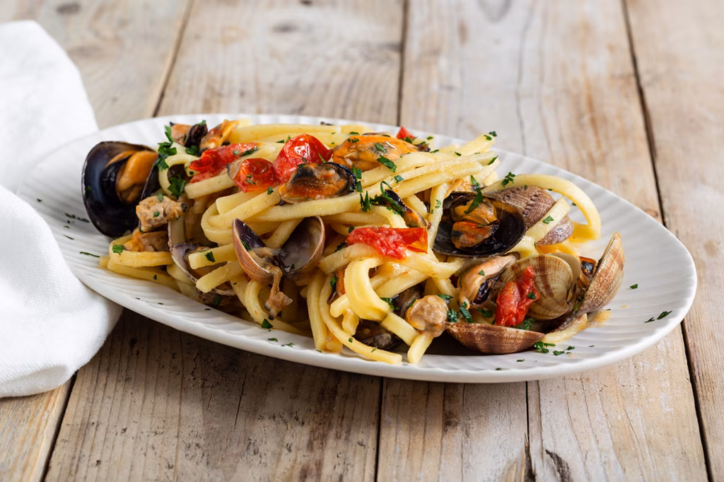 Scialatielli ai Frutti di Mare